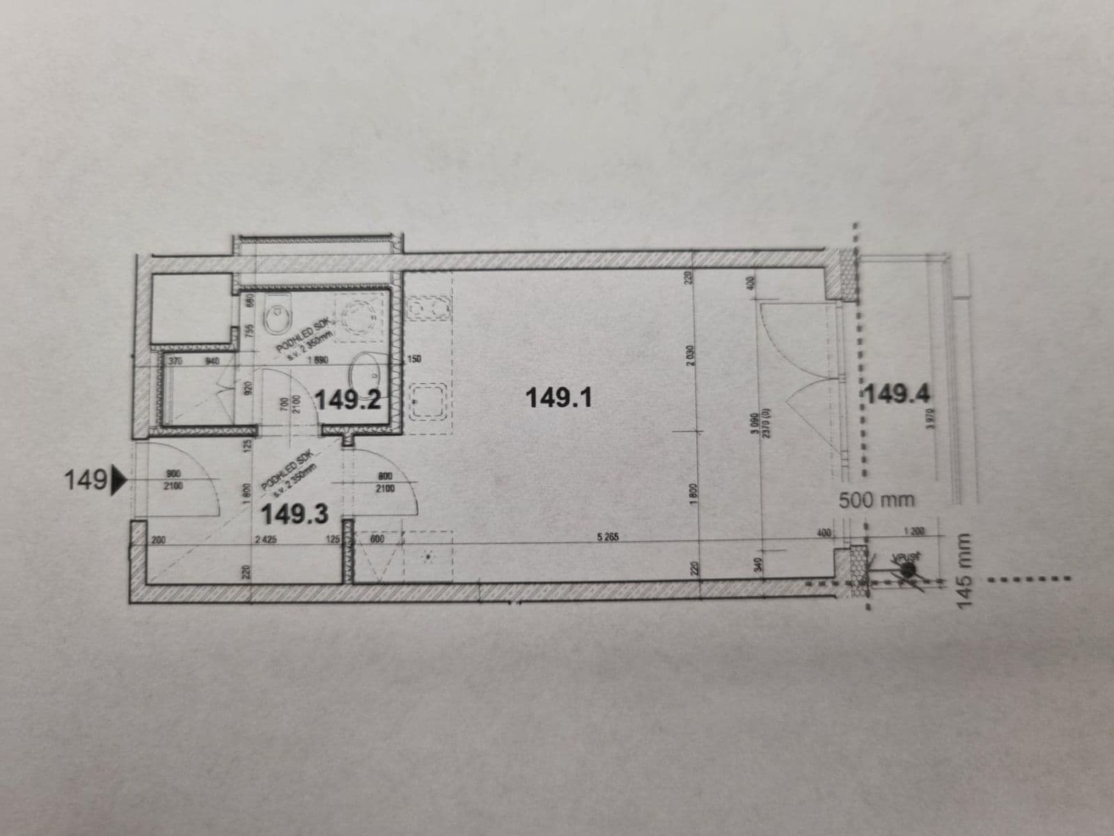 Studio flat to rent, 32 m², Poděbradská, Prague, Prague Studio flat to rent, 32 m², Poděbradská, Prague, Prague