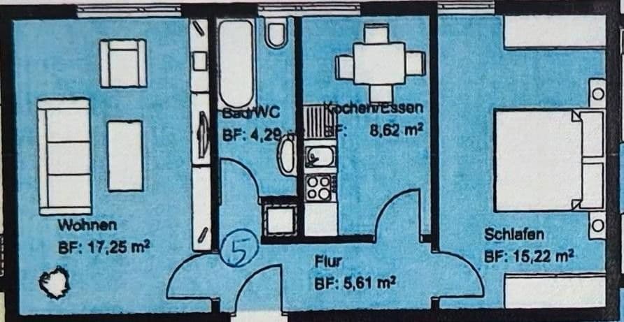 2 bedroom flat to rent, 51 m², Gideon-Bacher-Straße 1, Ulm, Baden-Württemberg 2 bedroom flat to rent, 51 m², Gideon-Bacher-Straße 1, Ulm, Baden-Württemberg