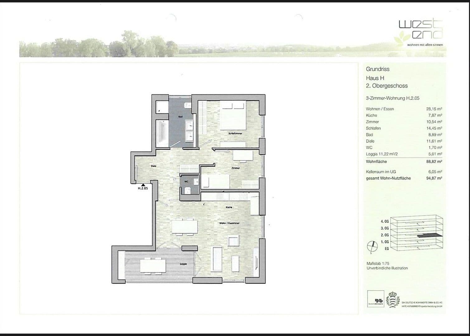 3 bedroom flat for sale, 89 m², Ostfildern, Baden-Württemberg 3 bedroom flat for sale, 89 m², Ostfildern, Baden-Württemberg