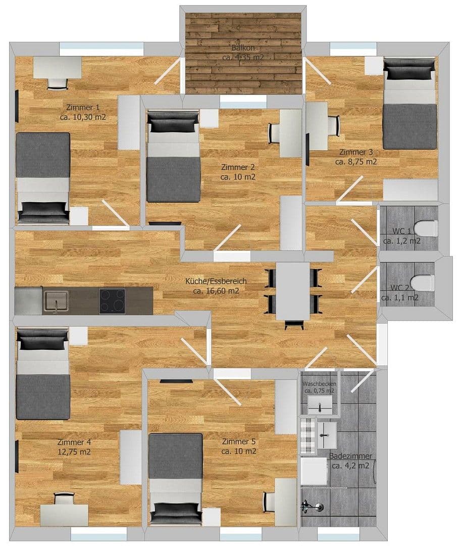 1 bedroom flat to rent, 22 m², Solothurner Straße 9, München, Bavaria 1 bedroom flat to rent, 22 m², Solothurner Straße 9, München, Bavaria