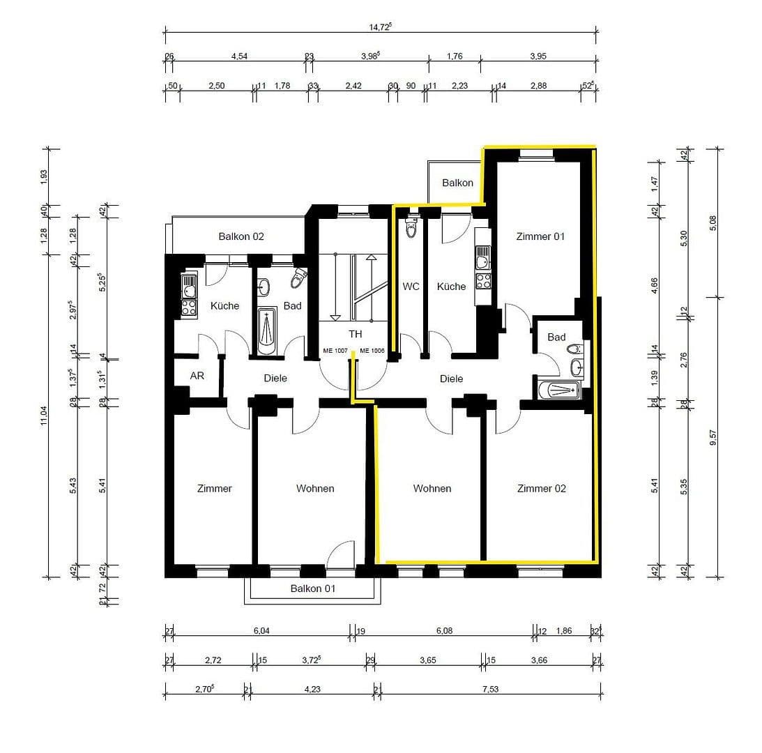 3 bedroom flat for sale, 85 m², Schreyerstraße 16, Nürnberg, Bavaria 3 bedroom flat for sale, 85 m², Schreyerstraße 16, Nürnberg, Bavaria