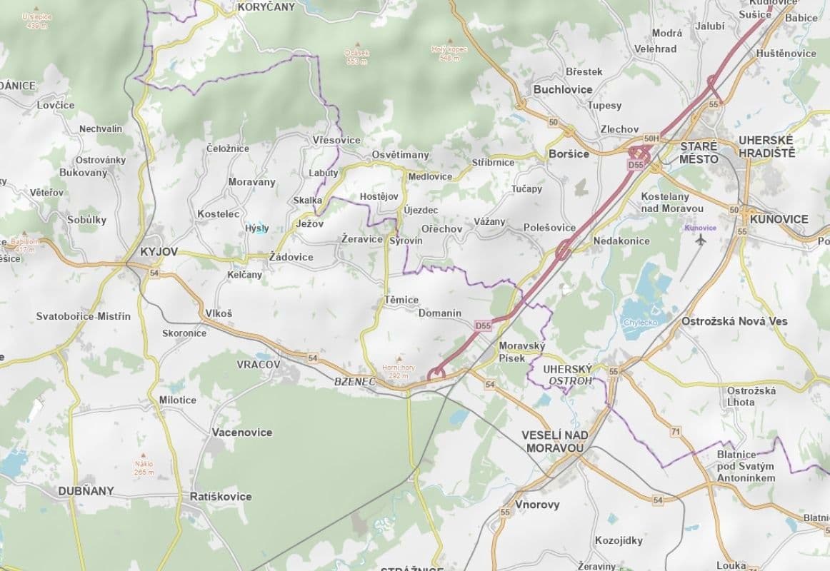 plot for sale, 625 m², Hýsly, Jihomoravský Region plot for sale, 625 m², Hýsly, Jihomoravský Region