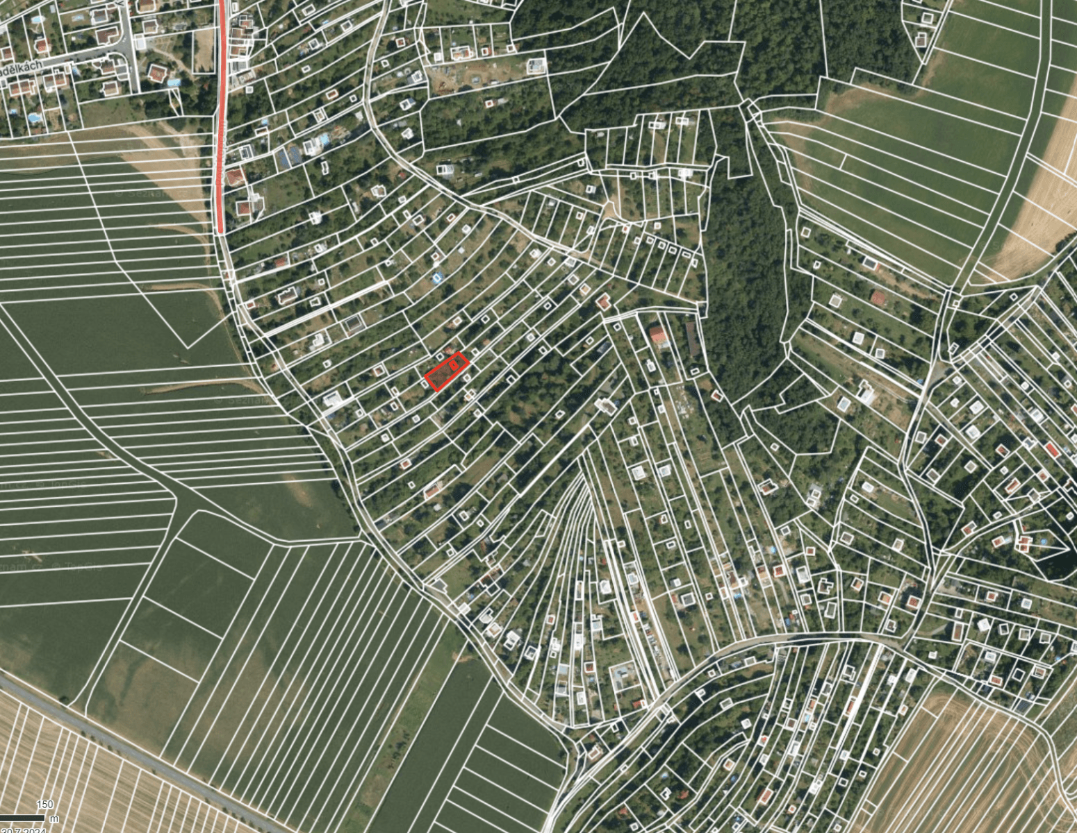 plot for sale, 404 m², Brno, Jihomoravský Region plot for sale, 404 m², Brno, Jihomoravský Region