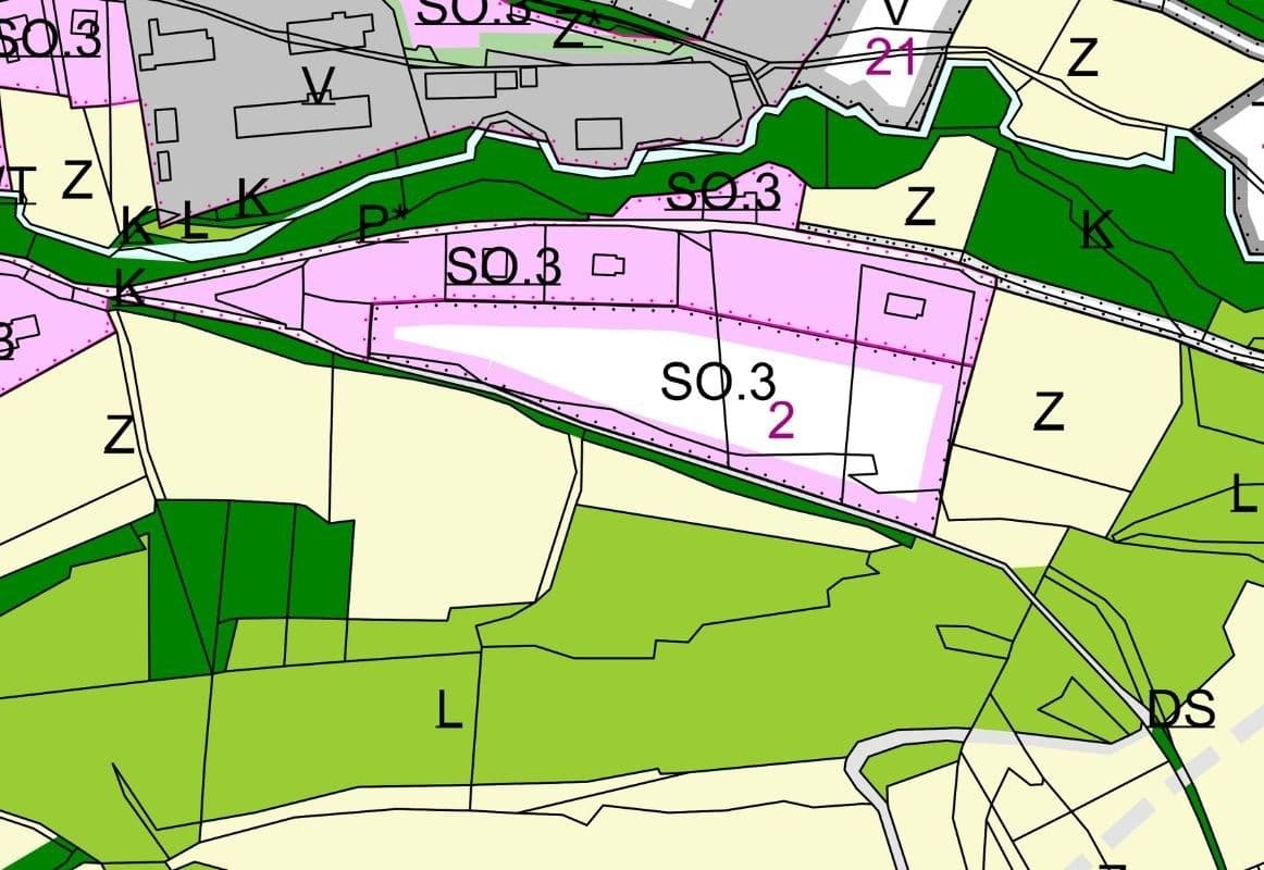plot for sale, 2,066 m², Prlov, Zlínský Region plot for sale, 2,066 m², Prlov, Zlínský Region