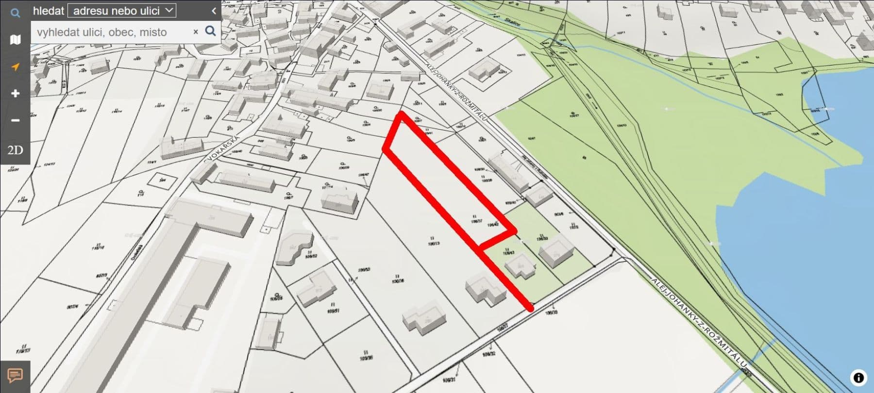 plot for sale, 2,267 m², Alej Johanky z Rožmitálu, Rožmitál pod Třemšínem, Středočeský Region plot for sale, 2,267 m², Alej Johanky z Rožmitálu, Rožmitál pod Třemšínem, Středočeský Region