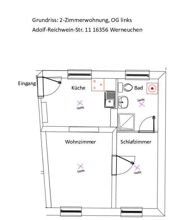 2 bedroom flat to rent, 35 m², Adolf-Reichwein-Str. 11, Werneuchen, Brandenburg 2 bedroom flat to rent, 35 m², Adolf-Reichwein-Str. 11, Werneuchen, Brandenburg