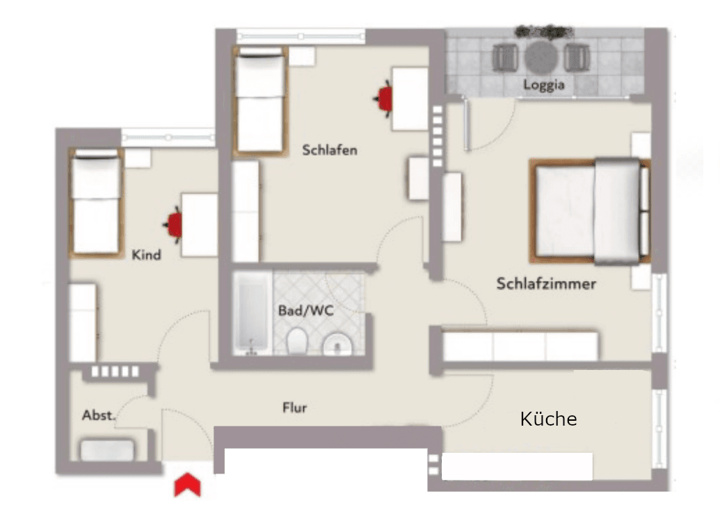 2 bedroom with open-plan kitchen flat to rent, 74 m², Horstmarerstraße 13, Dortmund, North Rhine-Westphalia 2 bedroom with open-plan kitchen flat to rent, 74 m², Horstmarerstraße 13, Dortmund, North Rhine-Westphalia