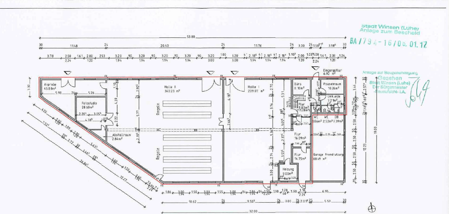 non-residential property to rent, 1,898 m², Boschstraße 22, Winsen (Luhe), Lower Saxony non-residential property to rent, 1,898 m², Boschstraße 22, Winsen (Luhe), Lower Saxony