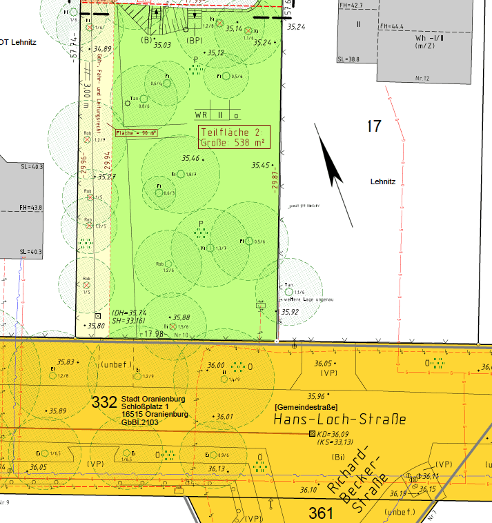 plot for sale, 537 m², Hans-Loch-Strasse 10, Oranienburg, Brandenburg plot for sale, 537 m², Hans-Loch-Strasse 10, Oranienburg, Brandenburg