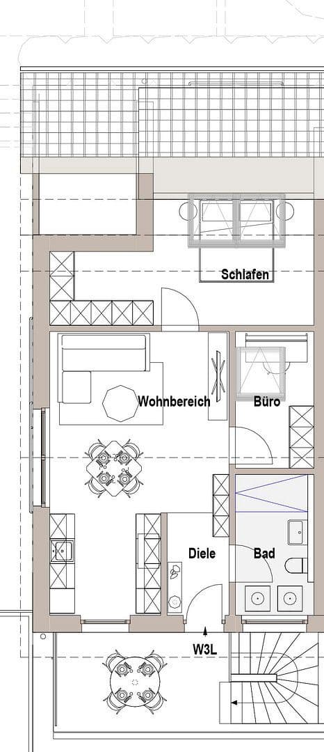 1 bedroom with open-plan kitchen flat for sale, 53 m², Goethestrasse 5, Affalterbach, Baden-Württemberg 1 bedroom with open-plan kitchen flat for sale, 53 m², Goethestrasse 5, Affalterbach, Baden-Württemberg