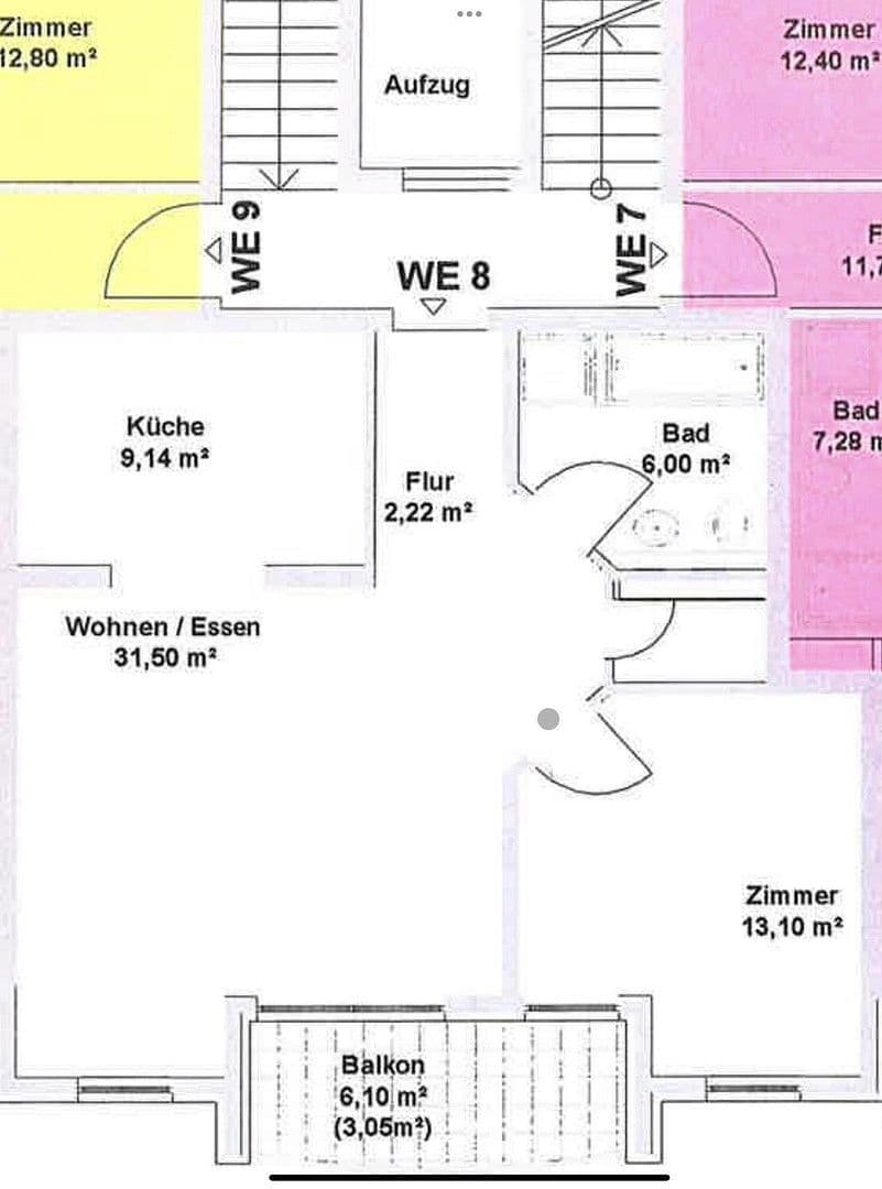2 bedroom flat to rent, 65 m², Frankfurt am Main, Hesse 2 bedroom flat to rent, 65 m², Frankfurt am Main, Hesse