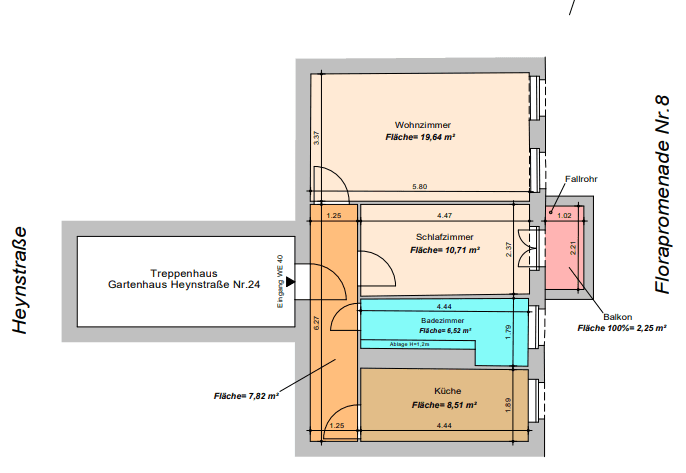 2 bedroom flat for sale, 55 m², Heynstr. 24, Berlin, Berlin 2 bedroom flat for sale, 55 m², Heynstr. 24, Berlin, Berlin