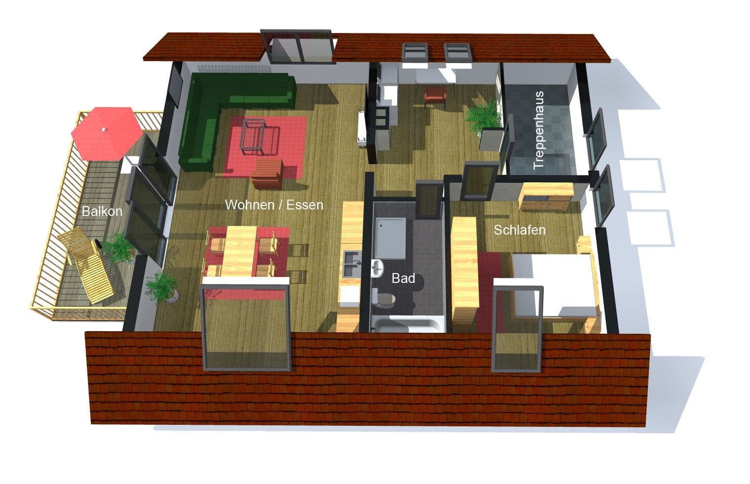 2 bedroom flat to rent, 80 m², Sonnenweg 16, Bad Harzburg, Lower Saxony 2 bedroom flat to rent, 80 m², Sonnenweg 16, Bad Harzburg, Lower Saxony