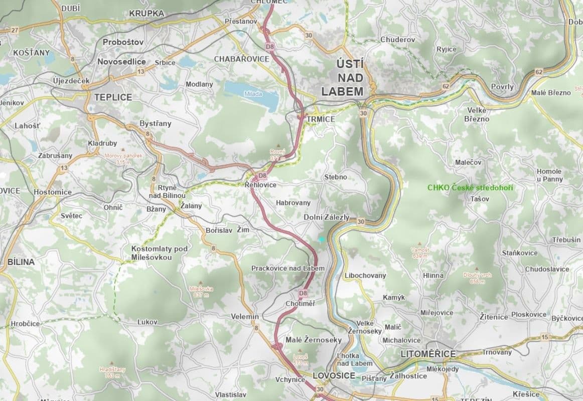 plot for sale, 34,217 m², Prackovice nad Labem, Ústecký Region plot for sale, 34,217 m², Prackovice nad Labem, Ústecký Region