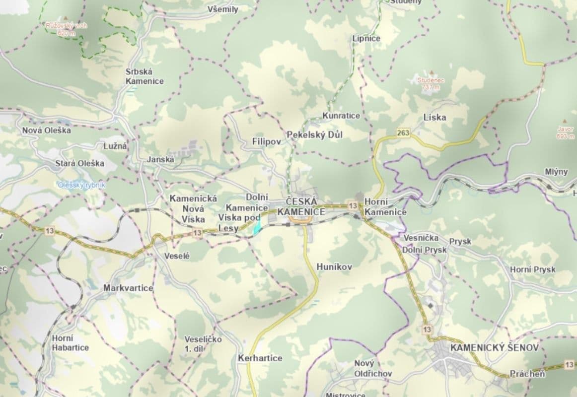 plot for sale, 23,221 m², Česká Kamenice, Ústecký Region plot for sale, 23,221 m², Česká Kamenice, Ústecký Region