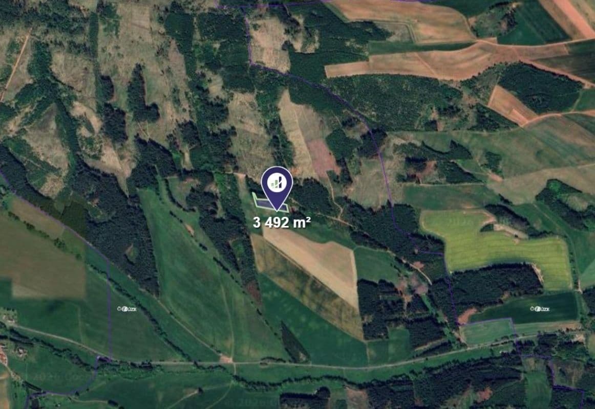 plot for sale, 3,492 m², Čistá u Horek, Liberecký Region plot for sale, 3,492 m², Čistá u Horek, Liberecký Region
