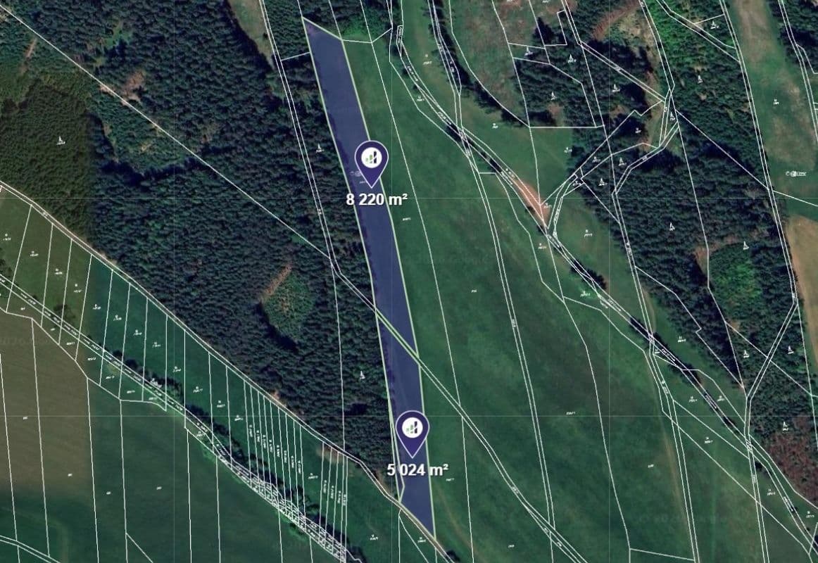 plot for sale, 13,244 m², Čistá u Horek, Liberecký Region plot for sale, 13,244 m², Čistá u Horek, Liberecký Region