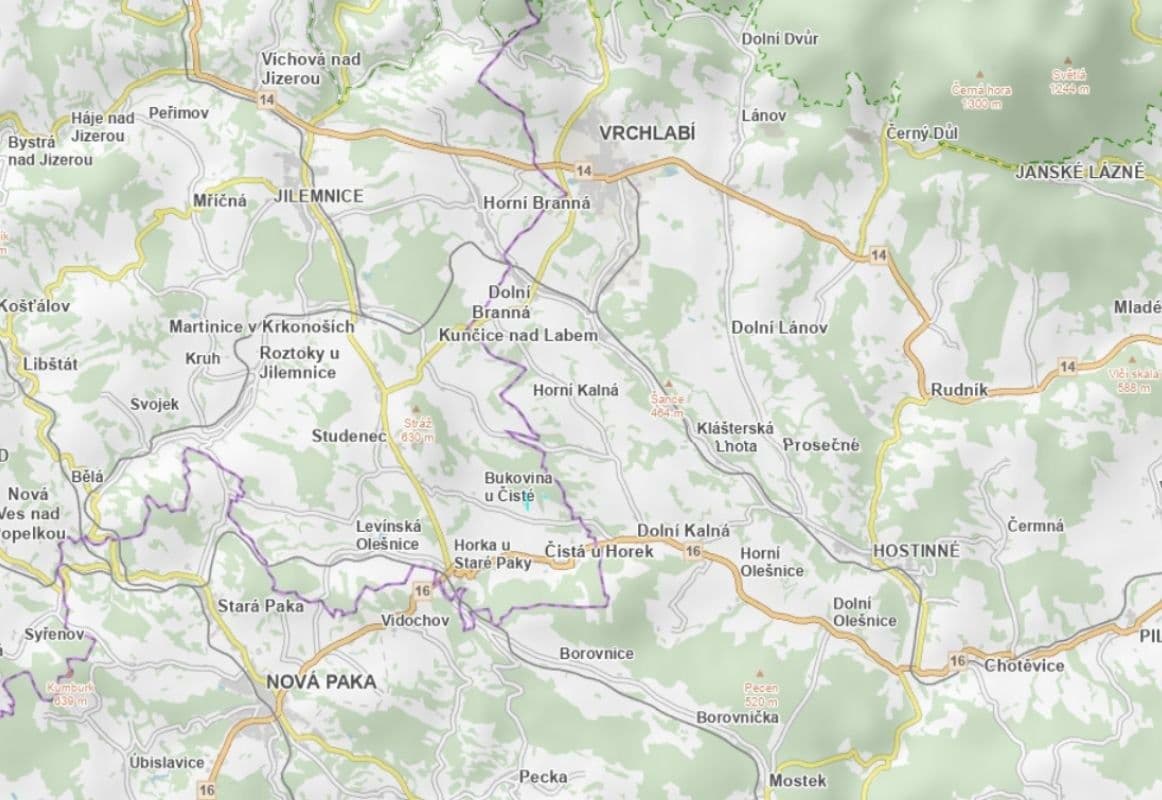 plot for sale, 13,244 m², Čistá u Horek, Liberecký Region plot for sale, 13,244 m², Čistá u Horek, Liberecký Region