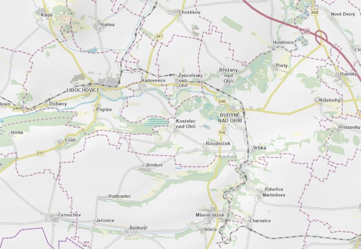 plot for sale, 477 m², Mšené-lázně, Ústecký Region plot for sale, 477 m², Mšené-lázně, Ústecký Region