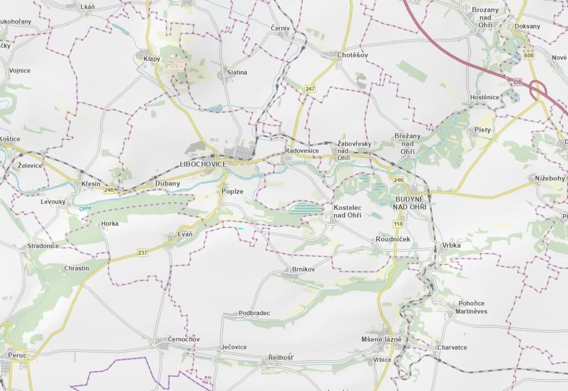 plot for sale, 1,052 m², Budyně nad Ohří, Ústecký Region plot for sale, 1,052 m², Budyně nad Ohří, Ústecký Region