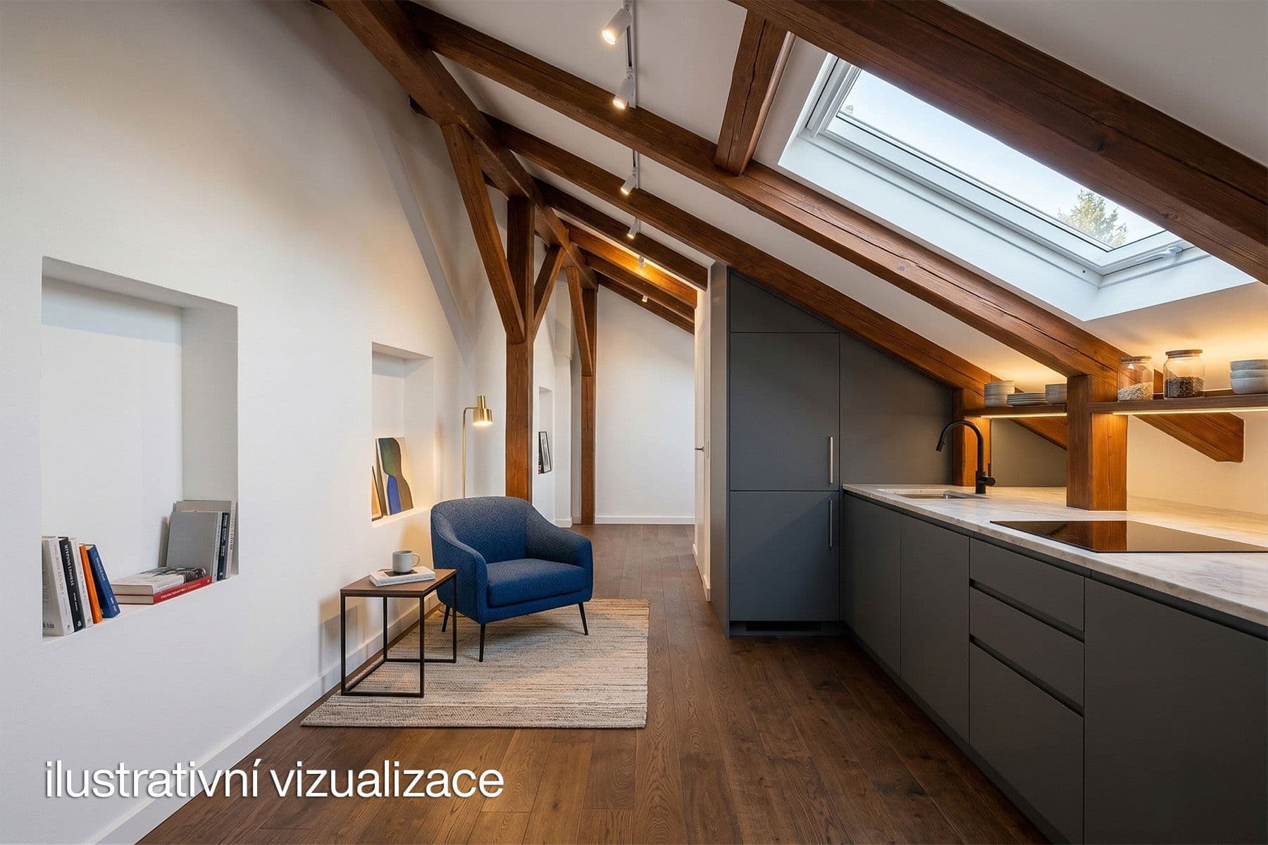 1 bedroom with open-plan kitchen flat for sale, 114 m², Slavojova, Prague, Prague 1 bedroom with open-plan kitchen flat for sale, 114 m², Slavojova, Prague, Prague