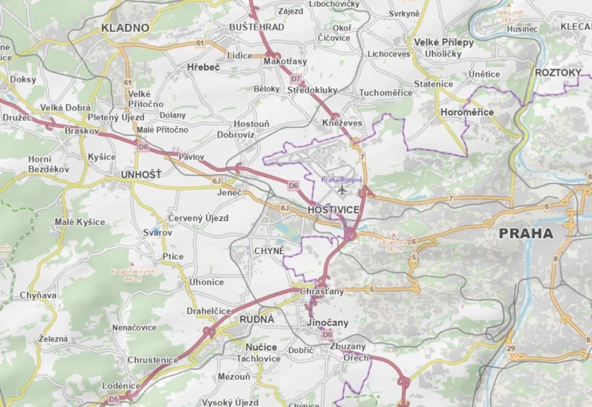 plot for sale, 45,085 m², Červený Újezd, Středočeský Region plot for sale, 45,085 m², Červený Újezd, Středočeský Region