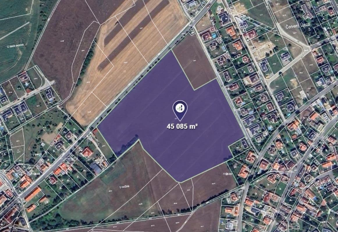 plot for sale, 45,085 m², Červený Újezd, Středočeský Region plot for sale, 45,085 m², Červený Újezd, Středočeský Region
