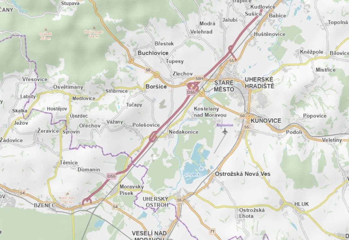 plot for sale, 3,834 m², Tučapy, Zlínský Region plot for sale, 3,834 m², Tučapy, Zlínský Region