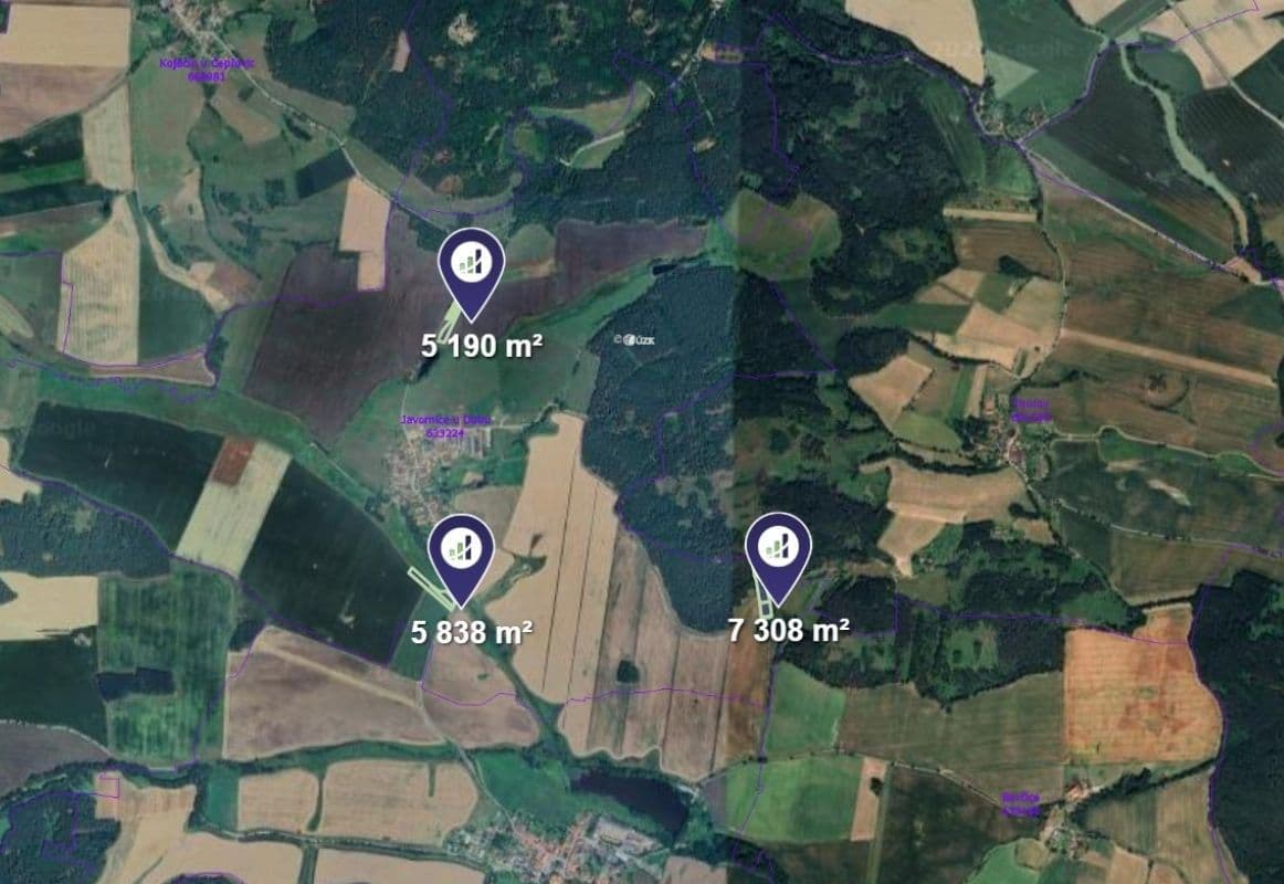 plot for sale, 18,336 m², Dub, Jihočeský Region plot for sale, 18,336 m², Dub, Jihočeský Region