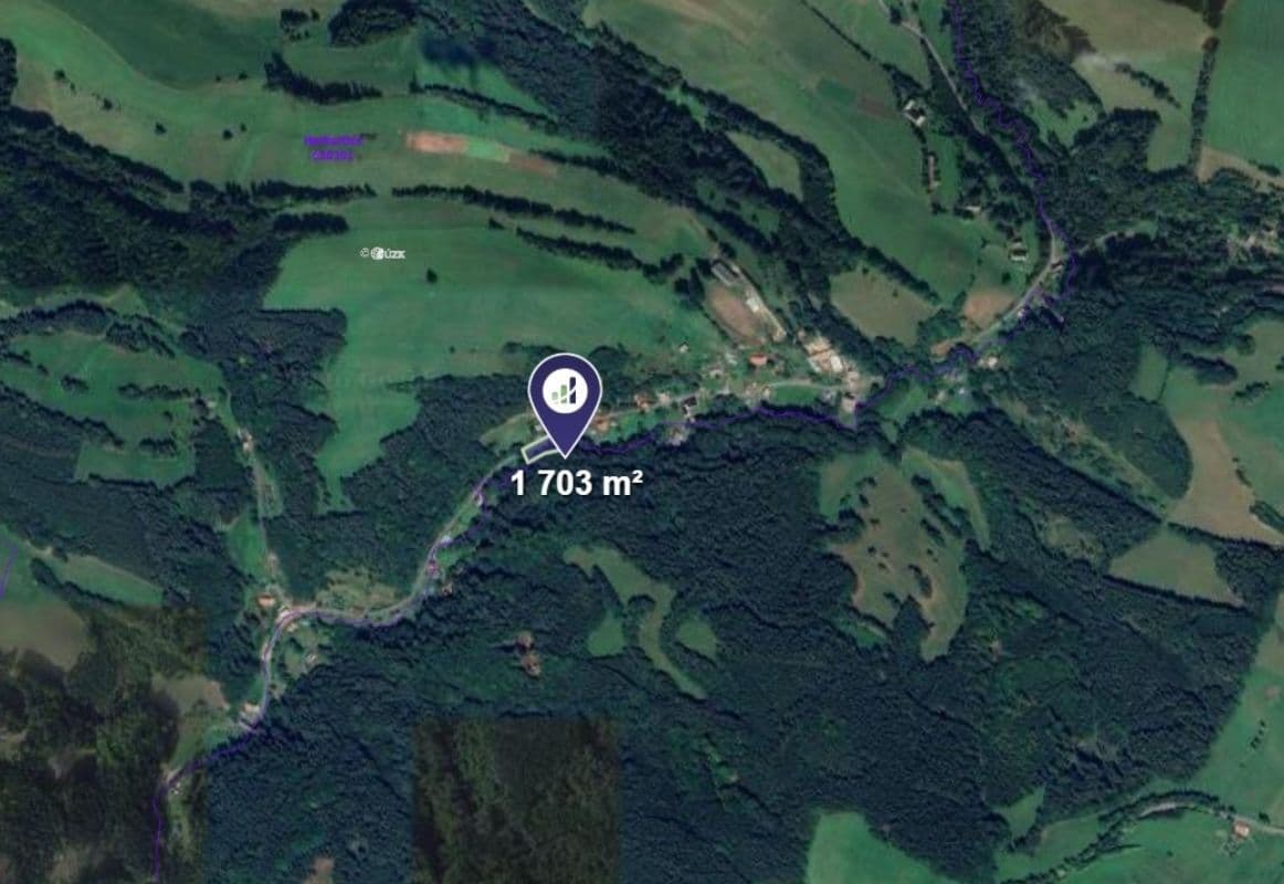 plot for sale, 1,703 m², Cotkytle, Pardubický Region plot for sale, 1,703 m², Cotkytle, Pardubický Region