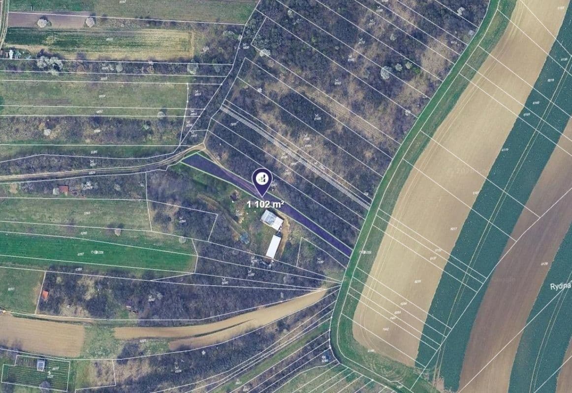 plot for sale, 1,102 m², Bošovice, Jihomoravský Region plot for sale, 1,102 m², Bošovice, Jihomoravský Region