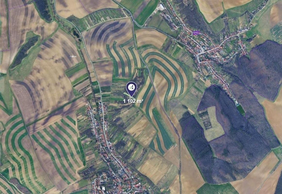 plot for sale, 1,102 m², Bošovice, Jihomoravský Region plot for sale, 1,102 m², Bošovice, Jihomoravský Region