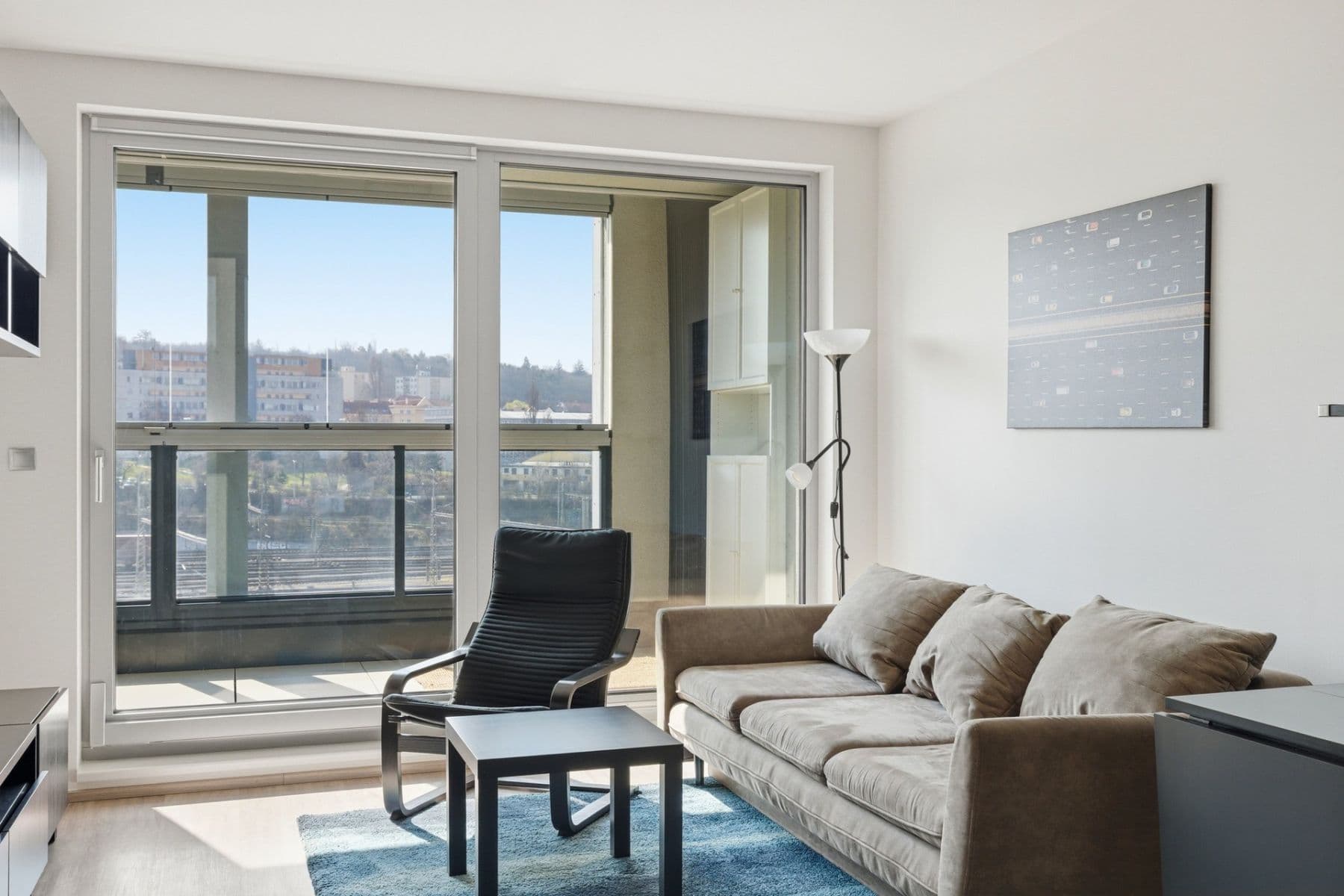 Studio flat to rent, 33 m², Českomoravská, Prague, Prague Studio flat to rent, 33 m², Českomoravská, Prague, Prague