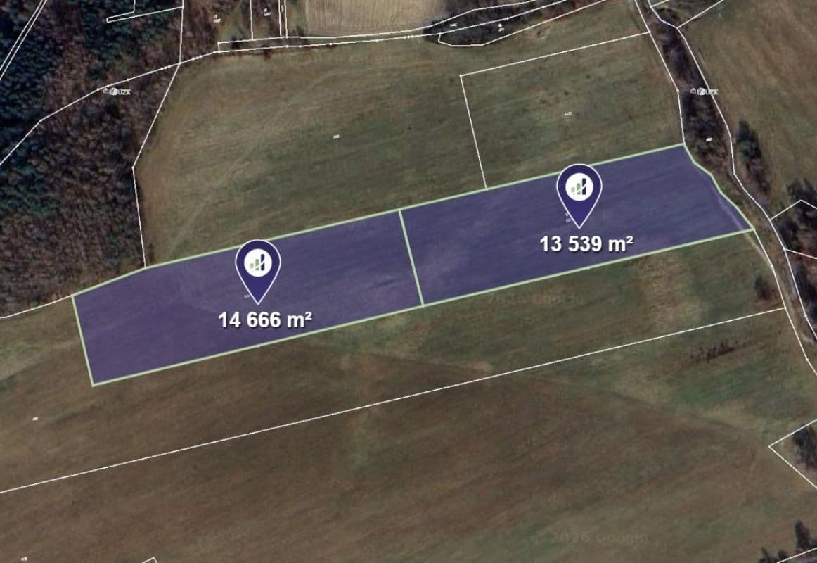 plot for sale, 18,996 m², Bynovec, Ústecký Region plot for sale, 18,996 m², Bynovec, Ústecký Region