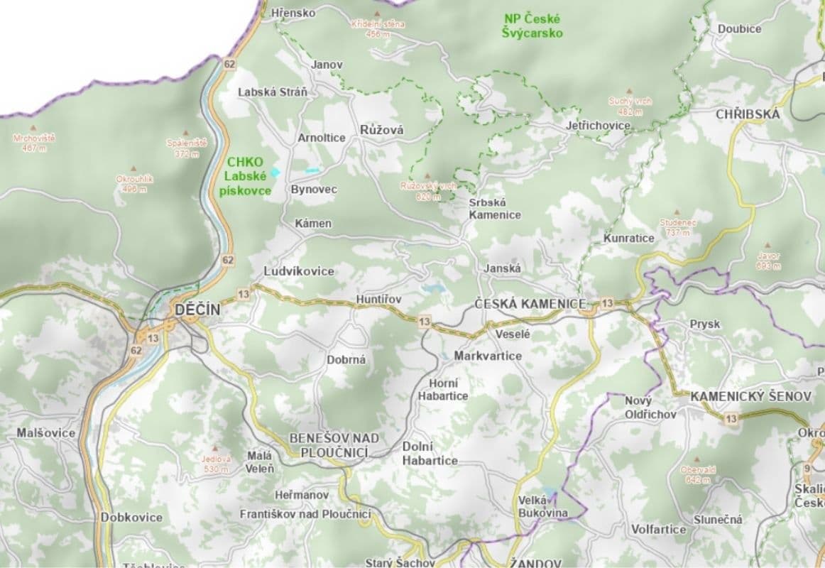 plot for sale, 18,996 m², Bynovec, Ústecký Region plot for sale, 18,996 m², Bynovec, Ústecký Region