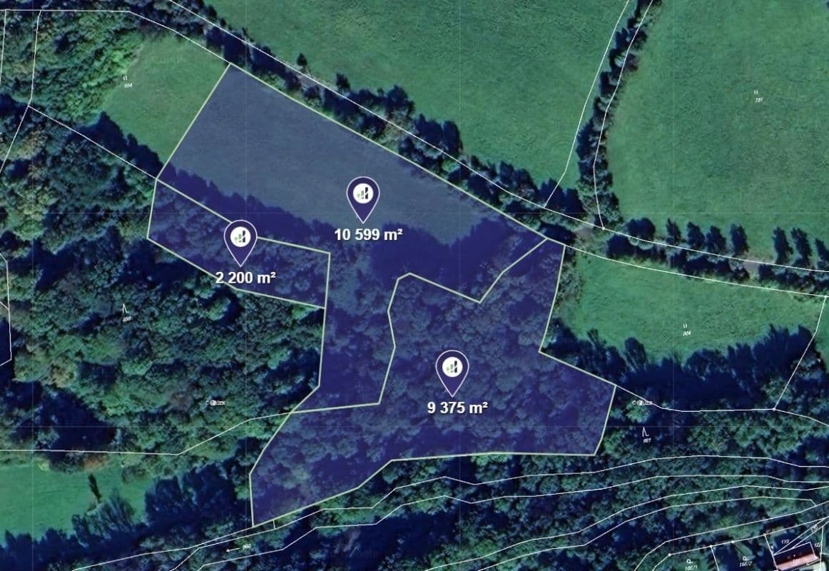 plot for sale, 22,174 m², Homole u Panny, Ústecký Region plot for sale, 22,174 m², Homole u Panny, Ústecký Region