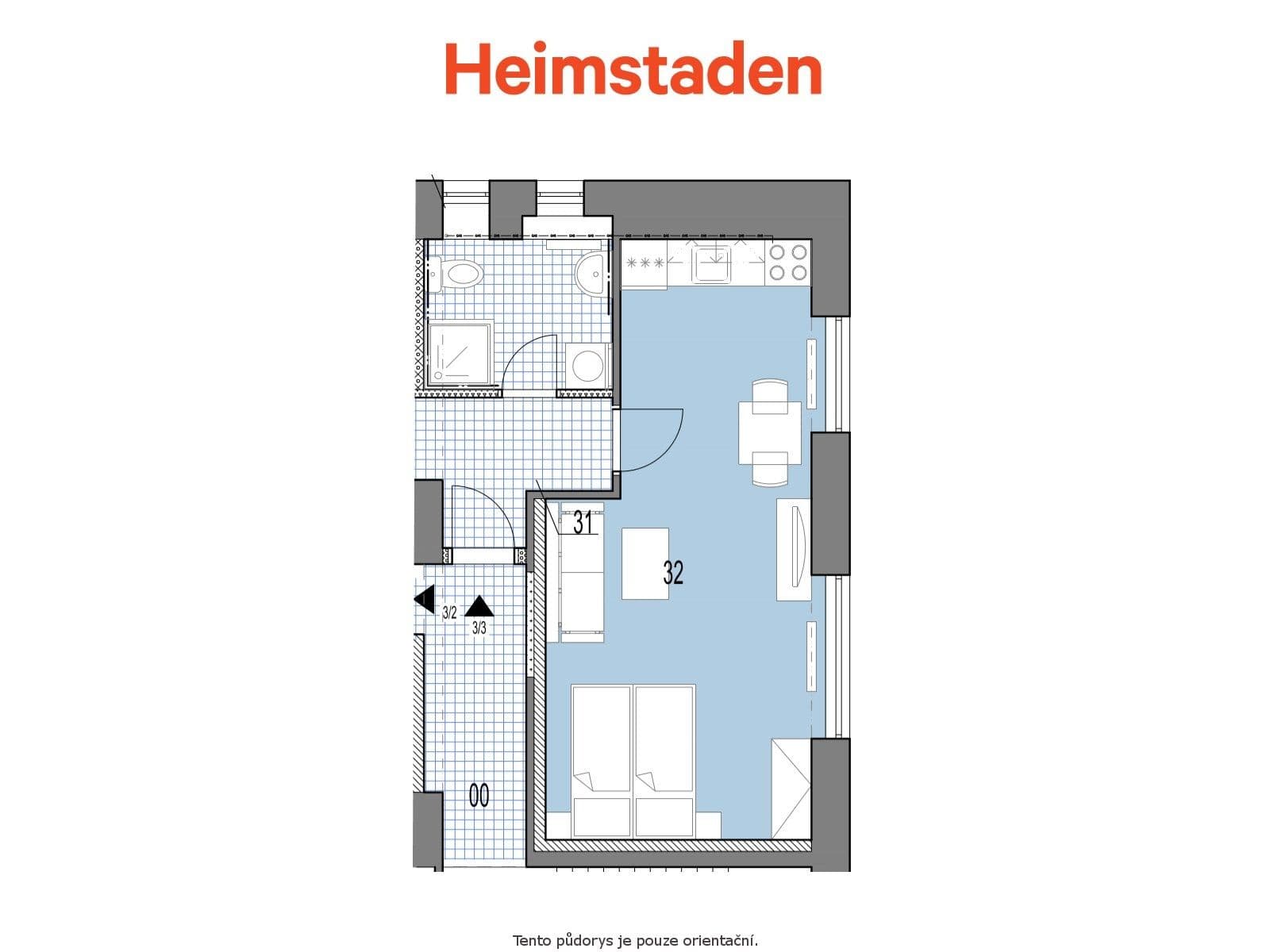 Studio flat to rent, 31 m², Hornická, Havířov, Moravskoslezský Region Studio flat to rent, 31 m², Hornická, Havířov, Moravskoslezský Region