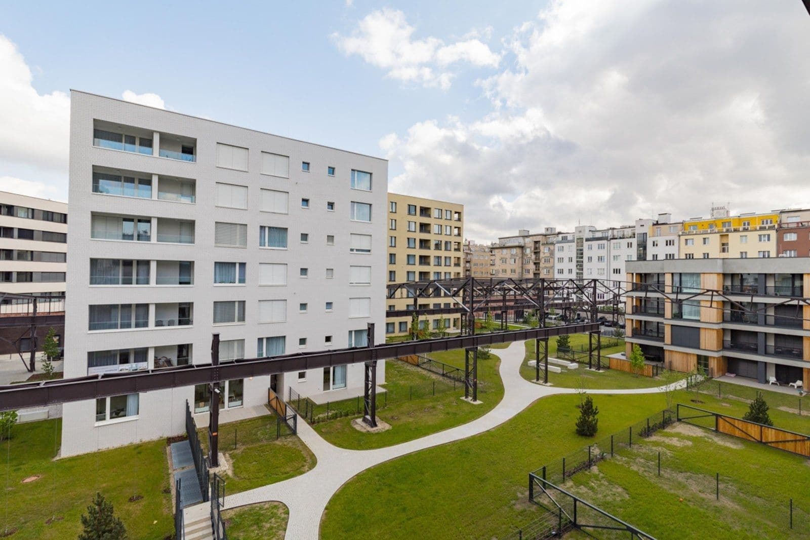 1 bedroom with open-plan kitchen flat to rent, 54 m², Vrbenského, Prague, Prague 1 bedroom with open-plan kitchen flat to rent, 54 m², Vrbenského, Prague, Prague