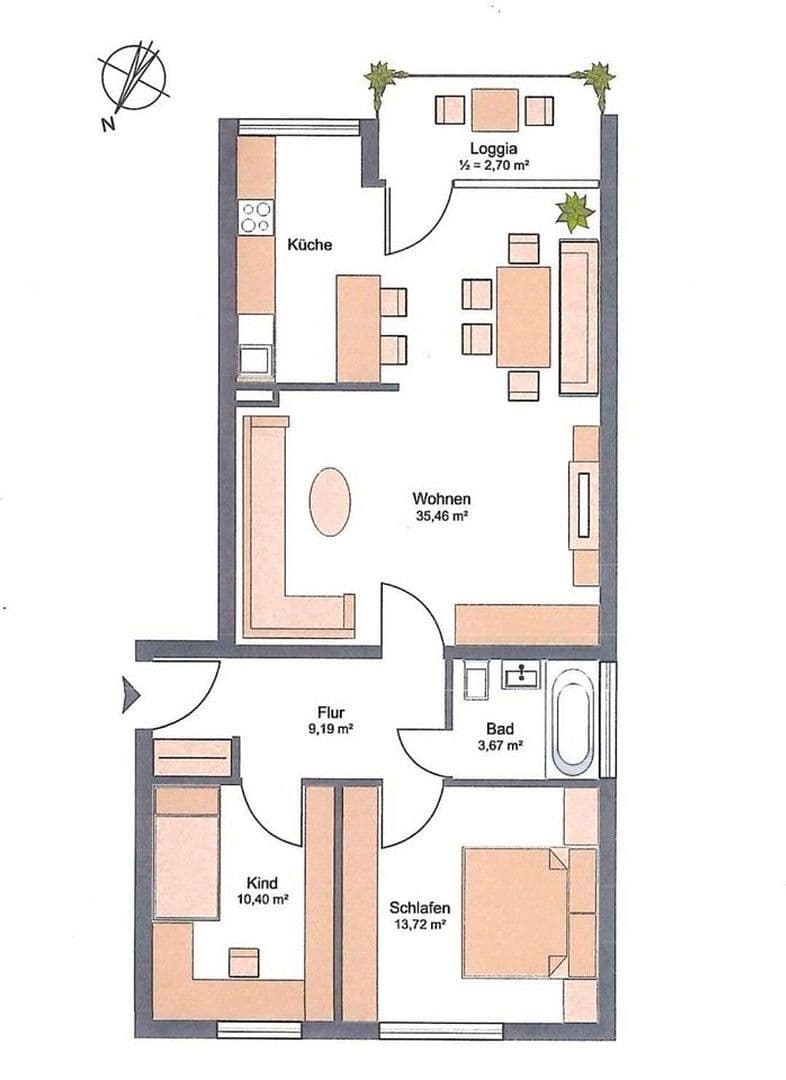 3 bedroom flat for sale, 76 m², Olching, Bavaria 3 bedroom flat for sale, 76 m², Olching, Bavaria