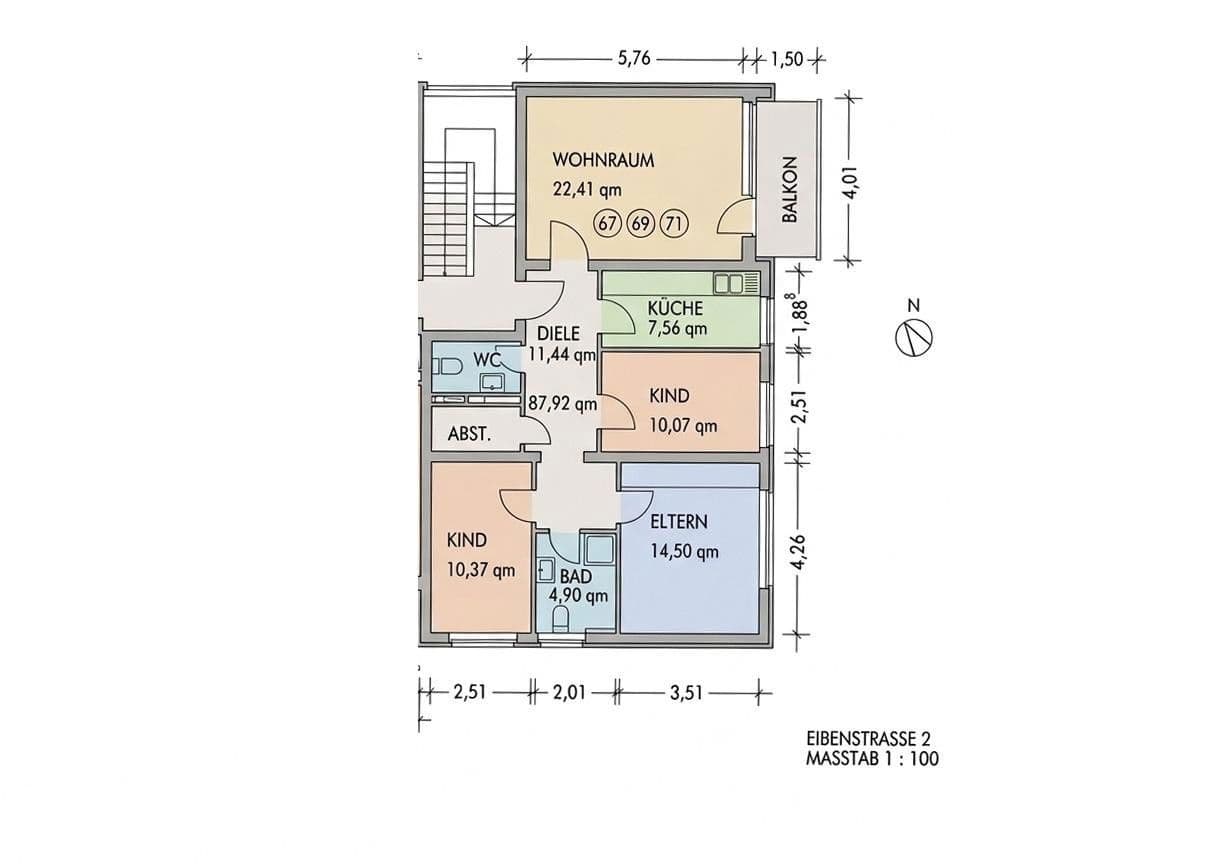 4 bedroom flat for sale, 88 m², Eibenstr. 2, Düsseldorf, North Rhine-Westphalia 4 bedroom flat for sale, 88 m², Eibenstr. 2, Düsseldorf, North Rhine-Westphalia