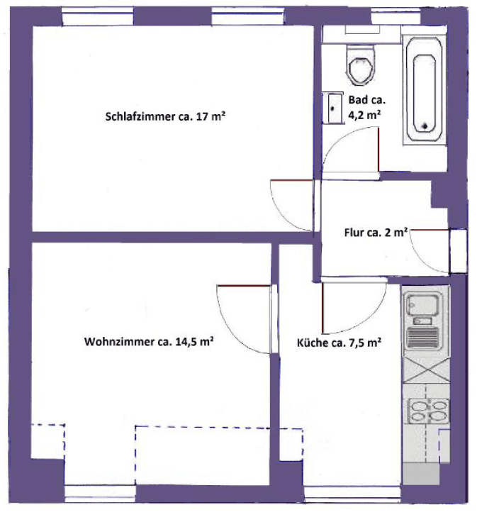 2 bedroom flat for sale, 47 m², Ahrensburg, Schleswig-Holstein 2 bedroom flat for sale, 47 m², Ahrensburg, Schleswig-Holstein