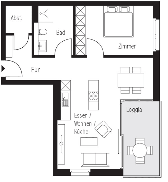 2 bedroom flat to rent, 65 m², Herbststraße.21, Heilbronn, Baden-Württemberg 2 bedroom flat to rent, 65 m², Herbststraße.21, Heilbronn, Baden-Württemberg