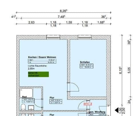 2 bedroom flat to rent, 43 m², Fränkisch-Crumbach, Hesse 2 bedroom flat to rent, 43 m², Fränkisch-Crumbach, Hesse