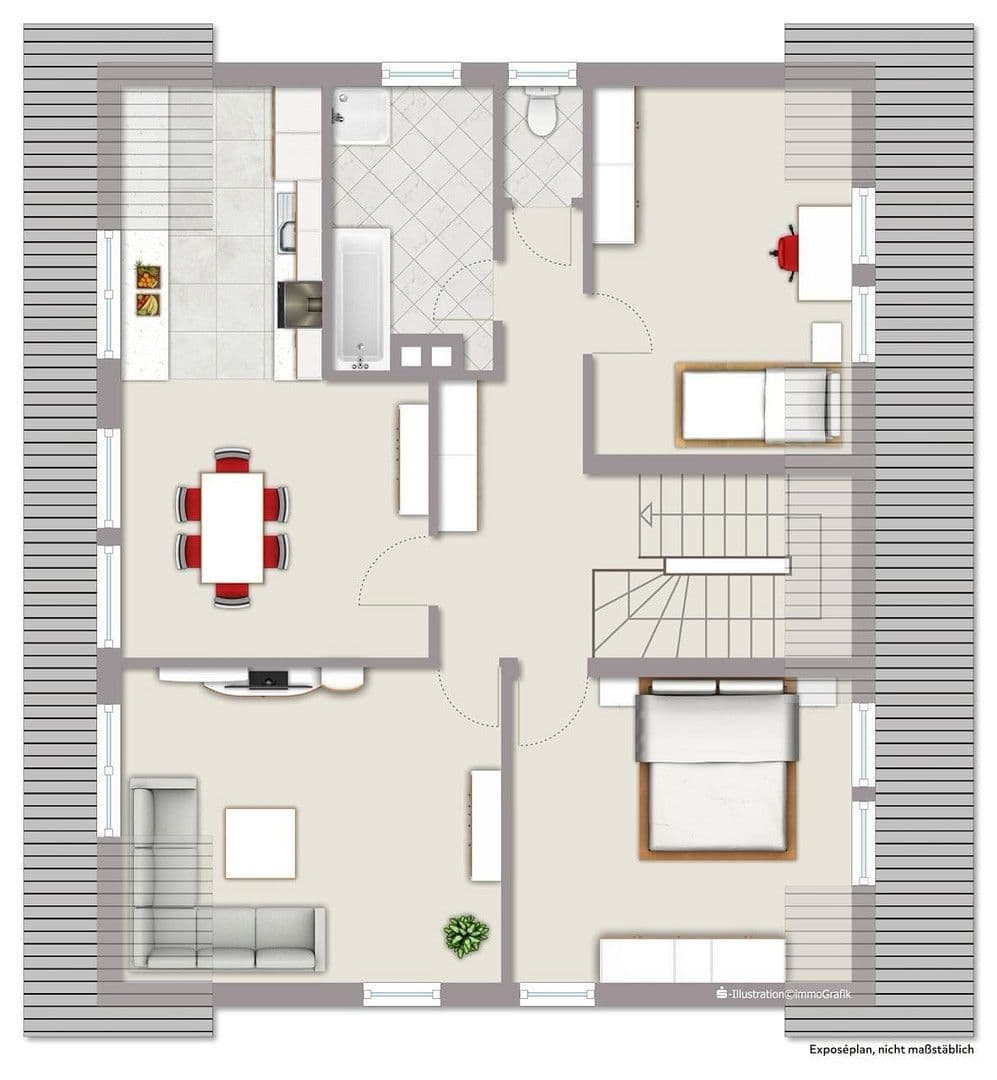 3 bedroom flat to rent, 89 m², Seligenstadt, Hesse 3 bedroom flat to rent, 89 m², Seligenstadt, Hesse