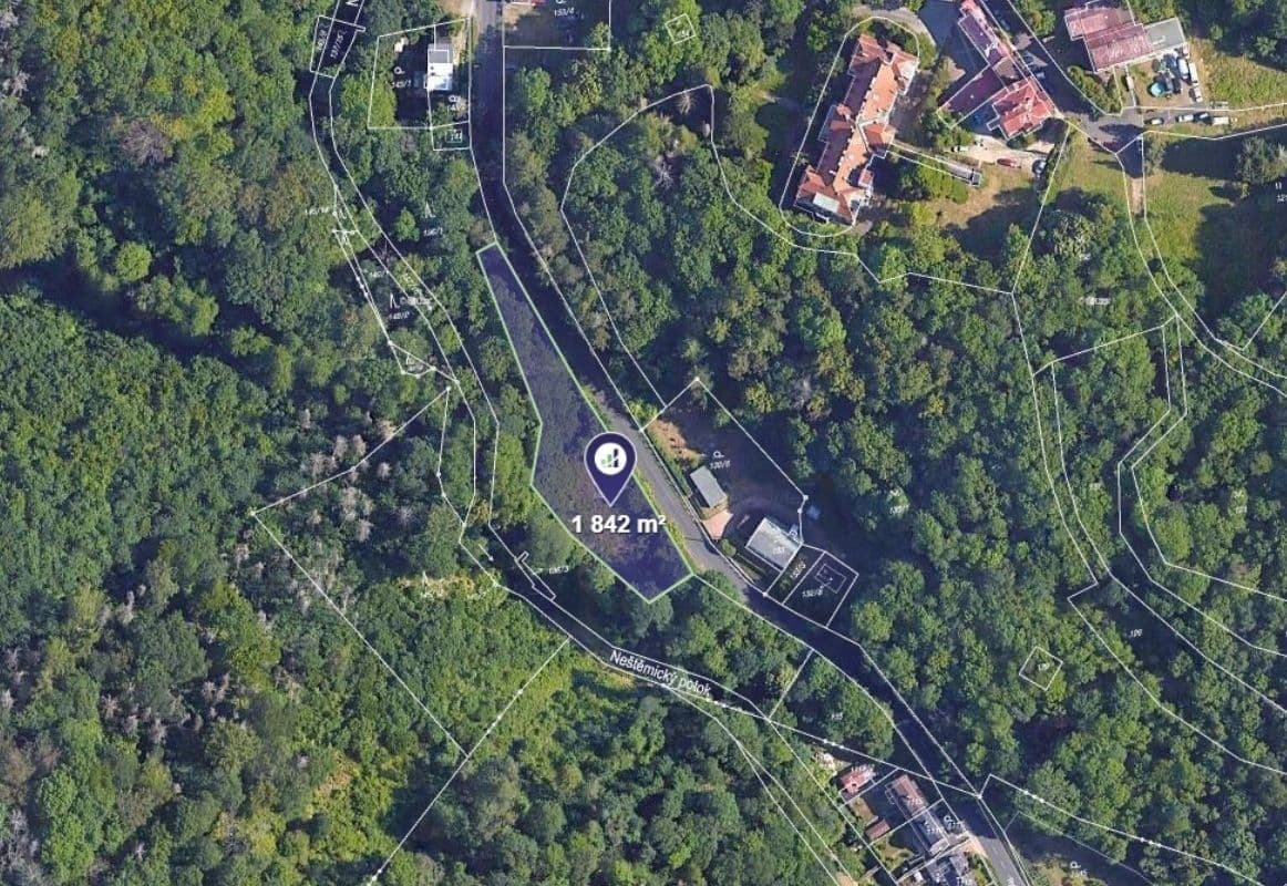plot for sale, 1,842 m², Ryjice, Ústecký Region plot for sale, 1,842 m², Ryjice, Ústecký Region