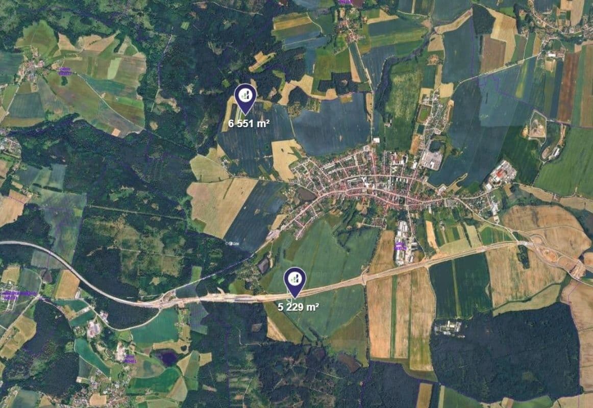 plot for sale, 1,309 m², Lišov, Jihočeský Region plot for sale, 1,309 m², Lišov, Jihočeský Region