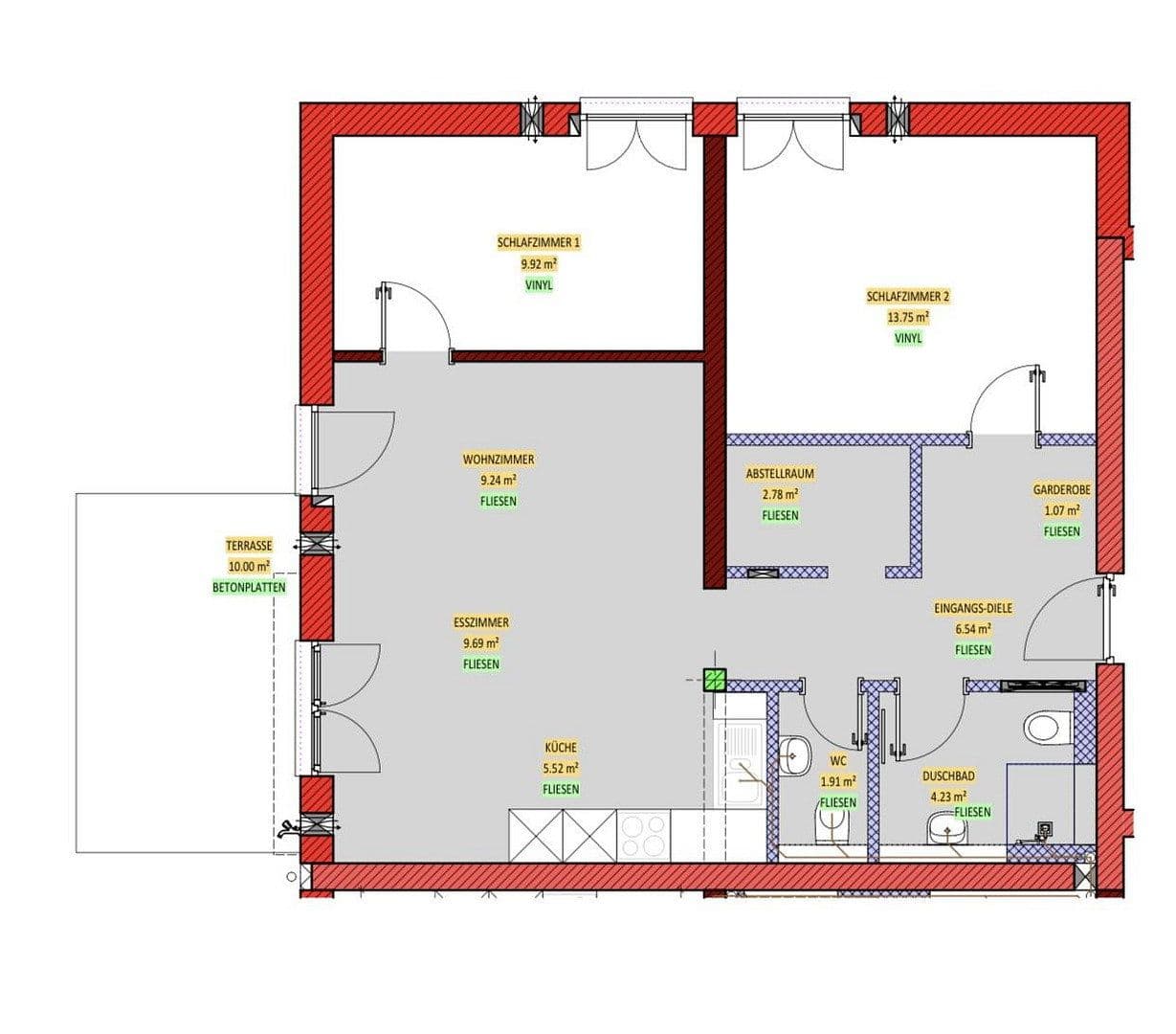 3 bedroom flat for sale, 69 m², Heinrichsdörferweg 4, Erlangen, Bavaria 3 bedroom flat for sale, 69 m², Heinrichsdörferweg 4, Erlangen, Bavaria