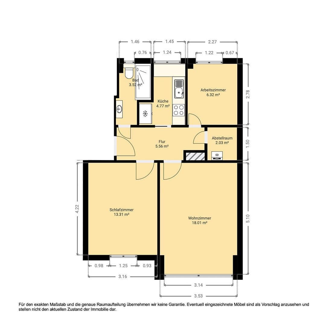 3 bedroom flat for sale, 54 m², Ostendstr. 111, Stuttgart, Baden-Württemberg 3 bedroom flat for sale, 54 m², Ostendstr. 111, Stuttgart, Baden-Württemberg