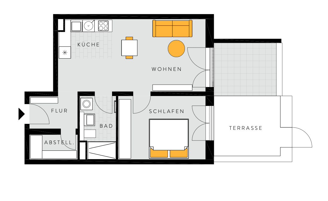 2 bedroom flat to rent, 64 m², Frankfurt am Main, Hesse 2 bedroom flat to rent, 64 m², Frankfurt am Main, Hesse
