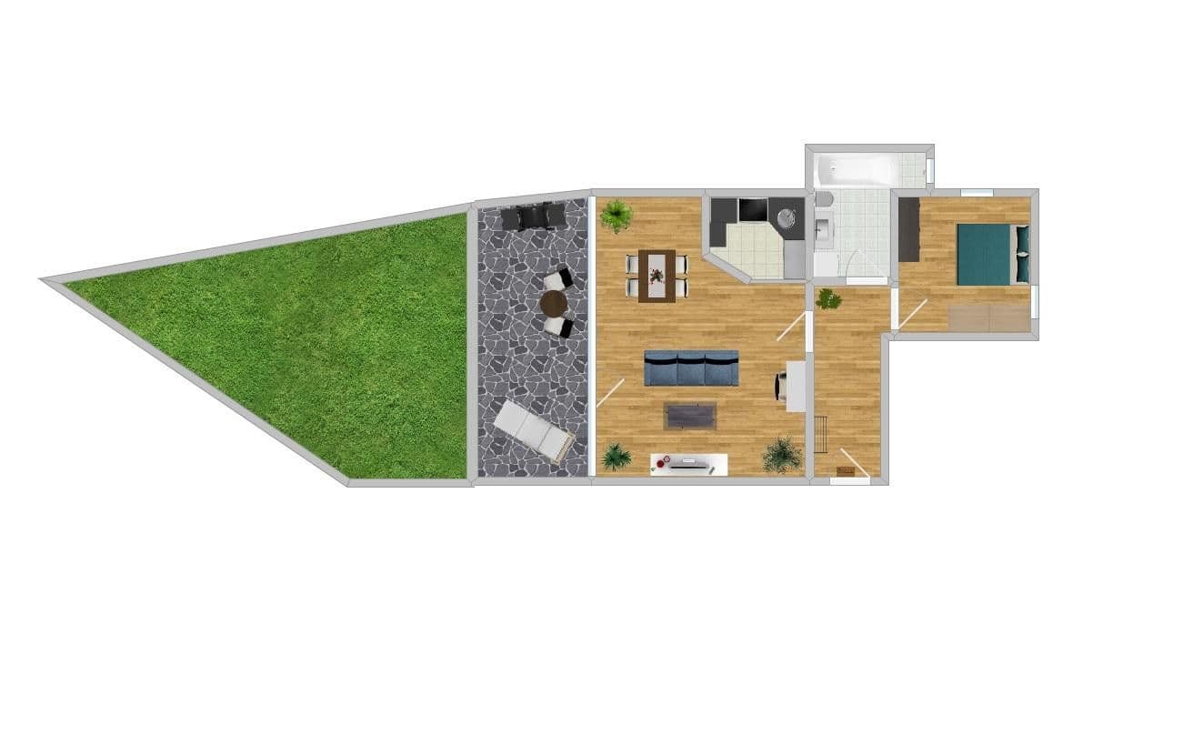 1 bedroom with open-plan kitchen flat to rent, 61 m², Friedrichstraße 46, Denkendorf, Baden-Württemberg 1 bedroom with open-plan kitchen flat to rent, 61 m², Friedrichstraße 46, Denkendorf, Baden-Württemberg